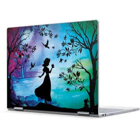Disney Snow White Enchanted Forest Silhouette Pixelbook Skin